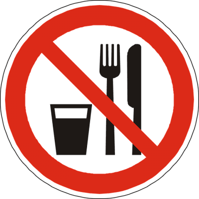 Essen verboten