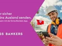 Geld senden ins Ausland: Günstig & schnell mit Swiss Bankers App