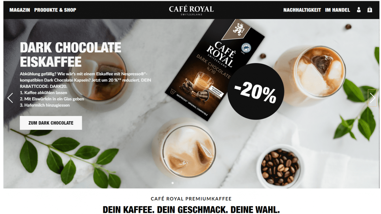 cafe royalwebsite