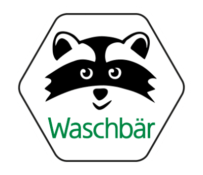 waschbaer logo
